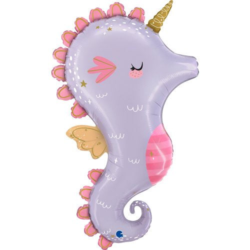 Magical Seahorse Shape Foil Balloon