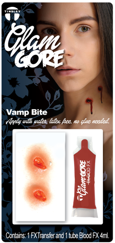 Glam Gore 3D FX - Vamp Bite with Blood