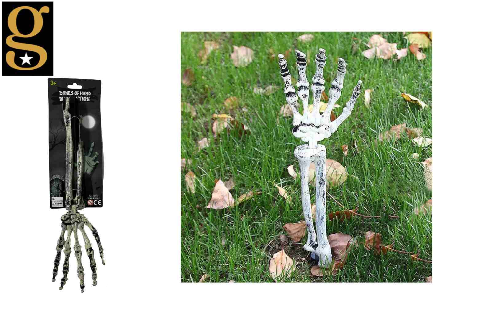 Skeleton Hand Ground Stake