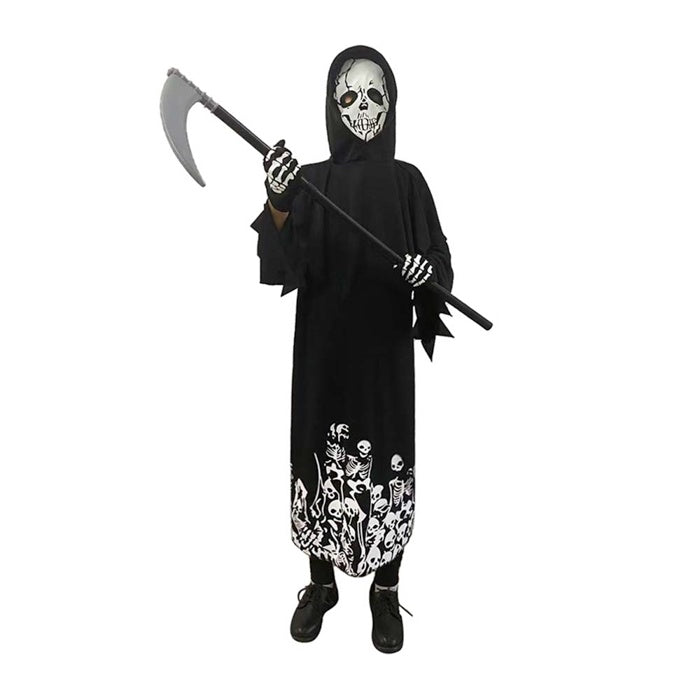 White Skulls Kids Costume