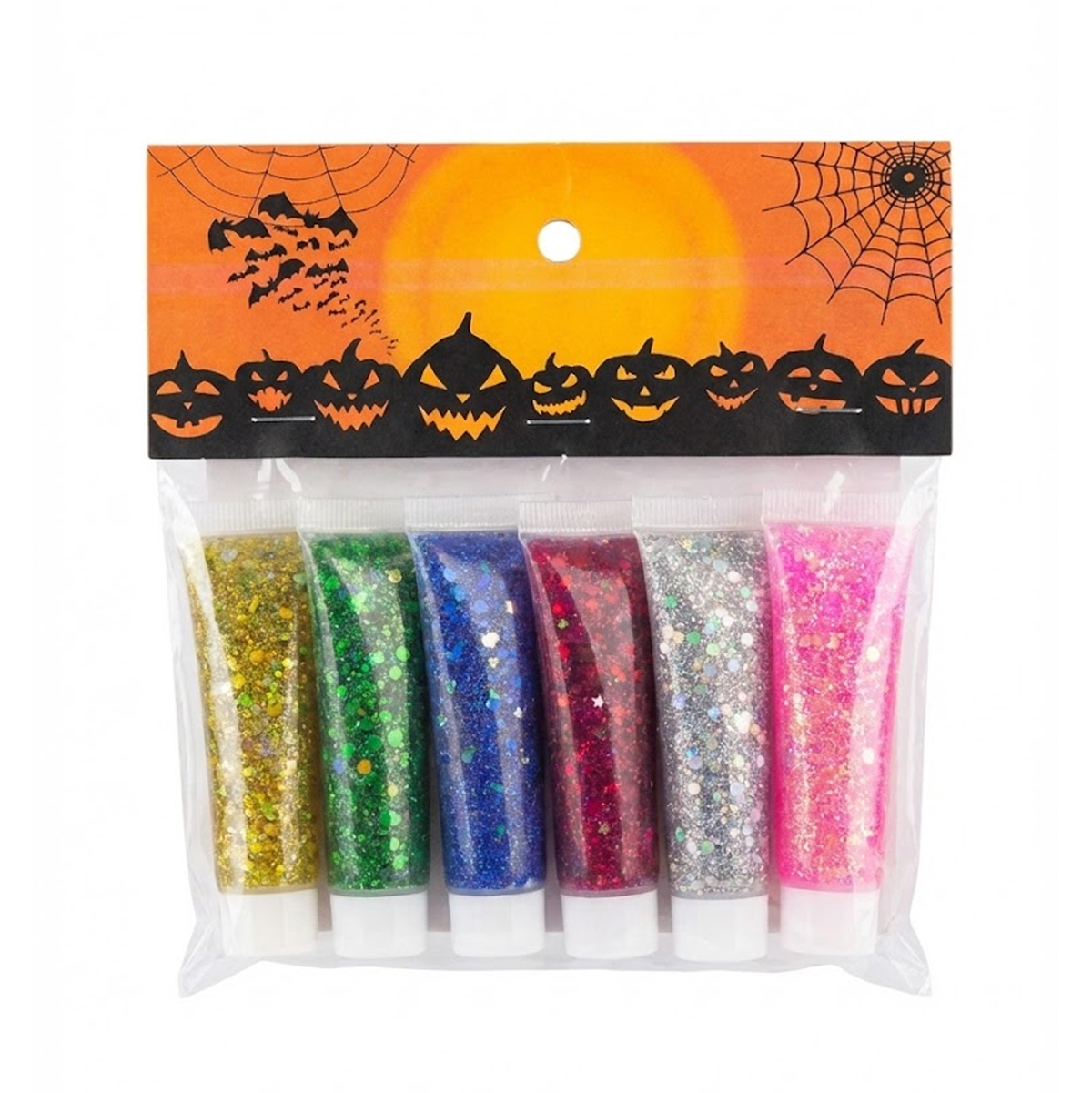 Body Glitter Gel 10ml (Pack of 6)