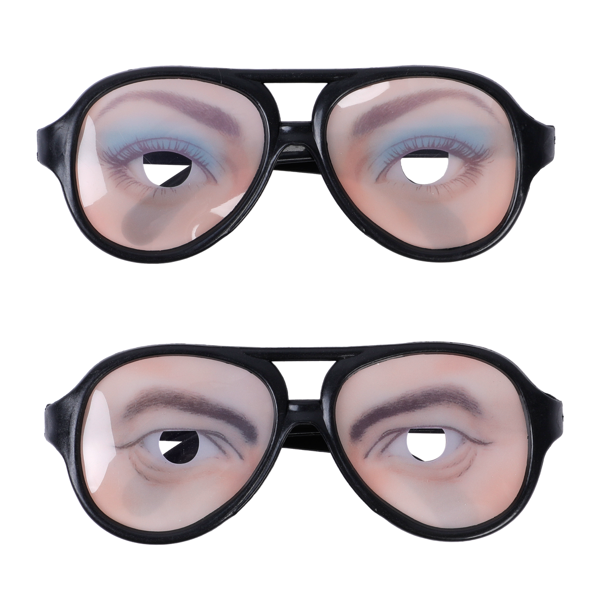Creepy Fake Eyes Glasses