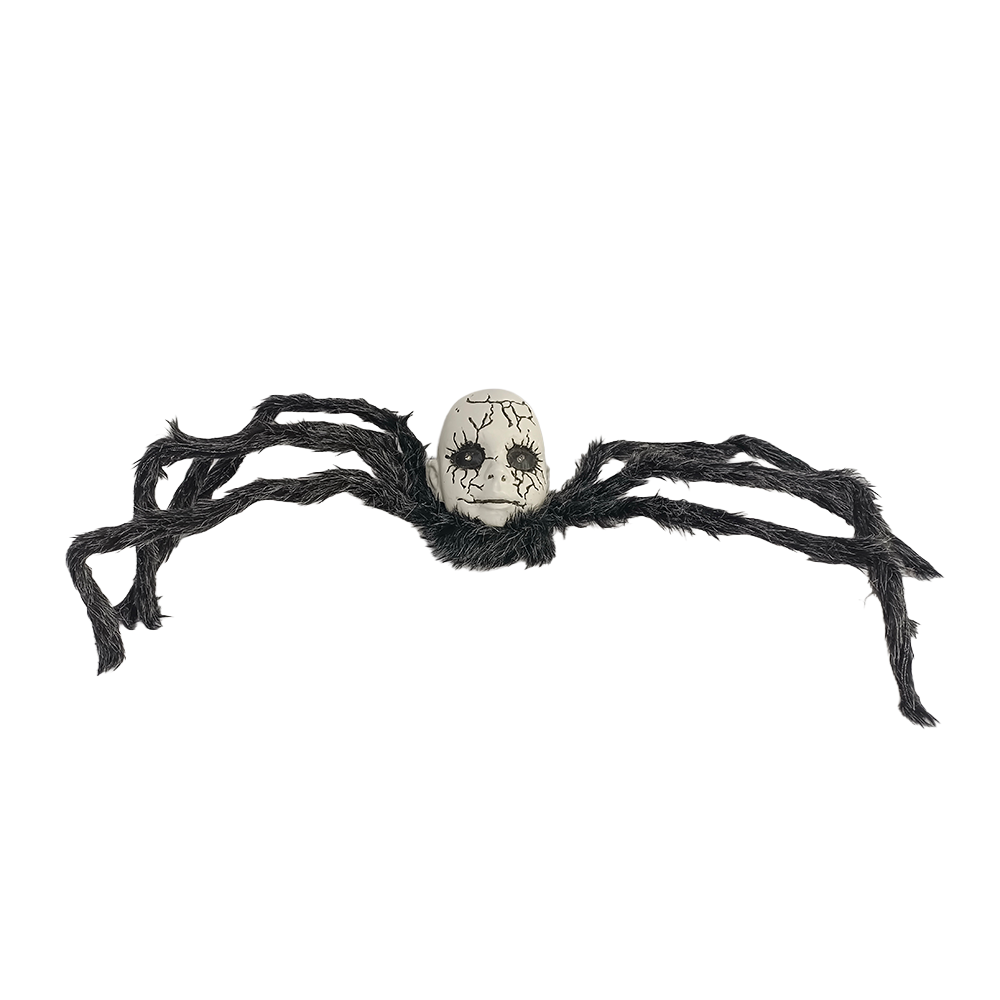Animated Spider with Head 86cm