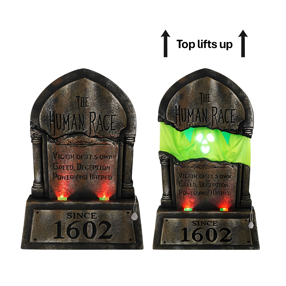 Animated Tombstone 47cm