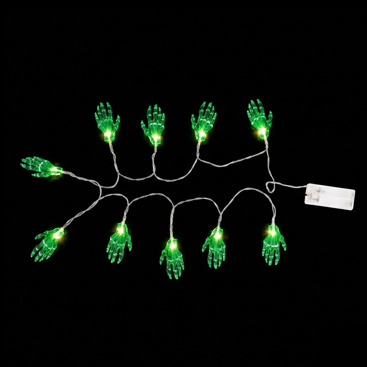 Battery Op String Light Hands