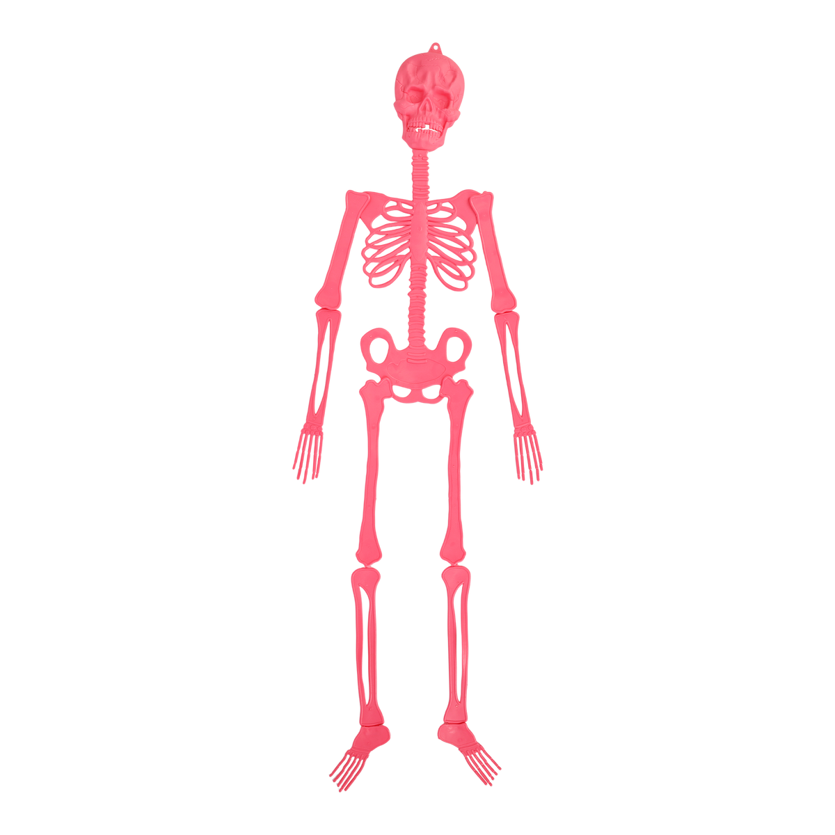 Pink Skeleton Hanging 150cm
