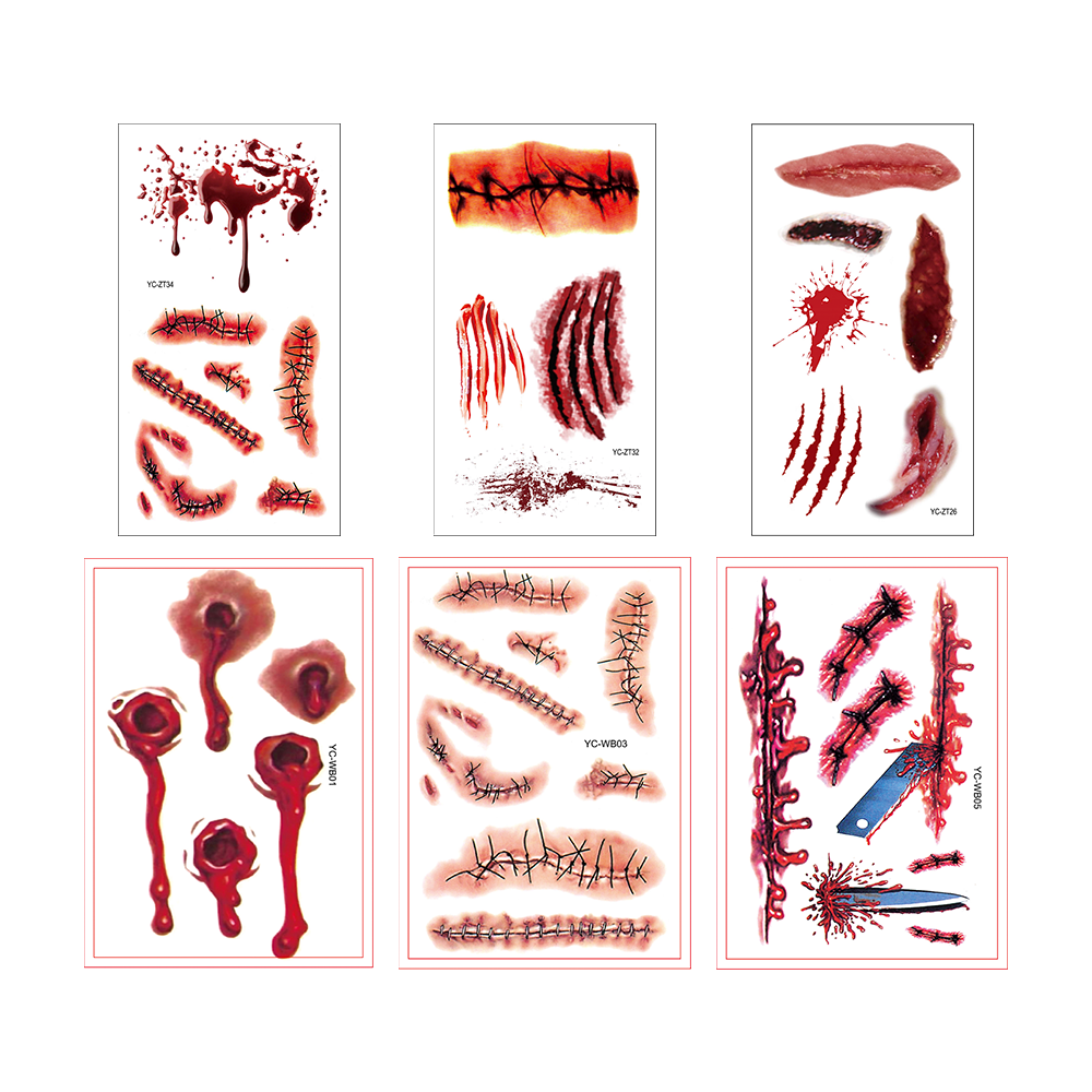 Tattoo Scars 25x15cm