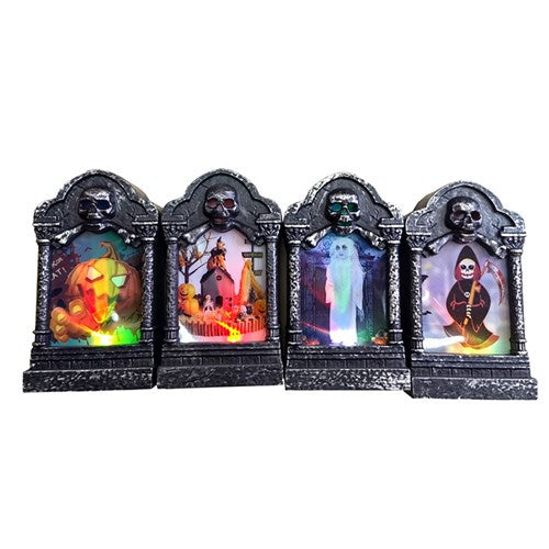 Light Up Tombstone 9cm