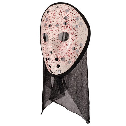 Evil Hockey Mask with Hood