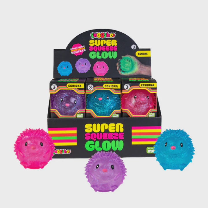 Smooshos Super Squeeze Glow Echidna