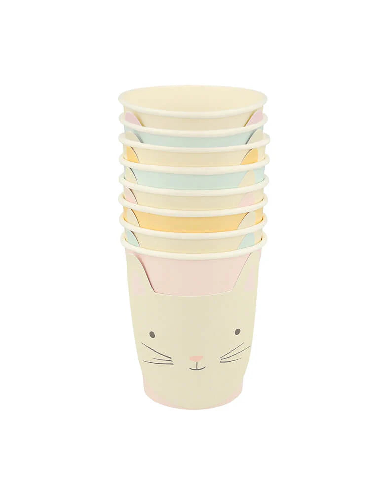 Meri Meri Cute Kitten Cups - Set of 8