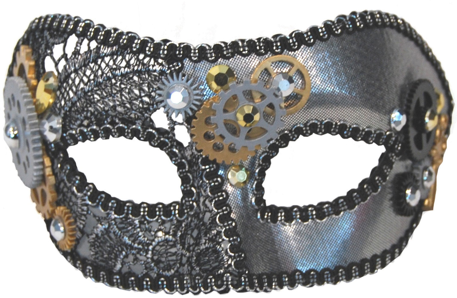 Steampunk Gears Masquerade Mask