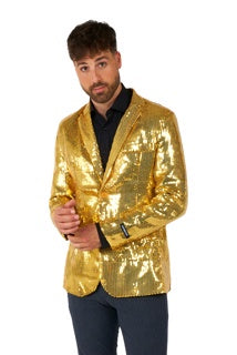 Suitmeister Gold Sequin Blazer (Extra Large)