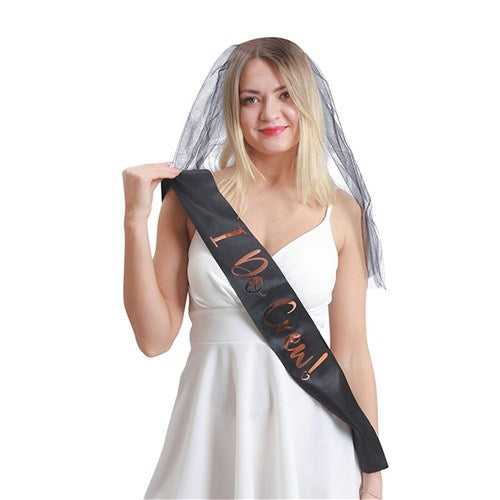 I Do Crew Sash