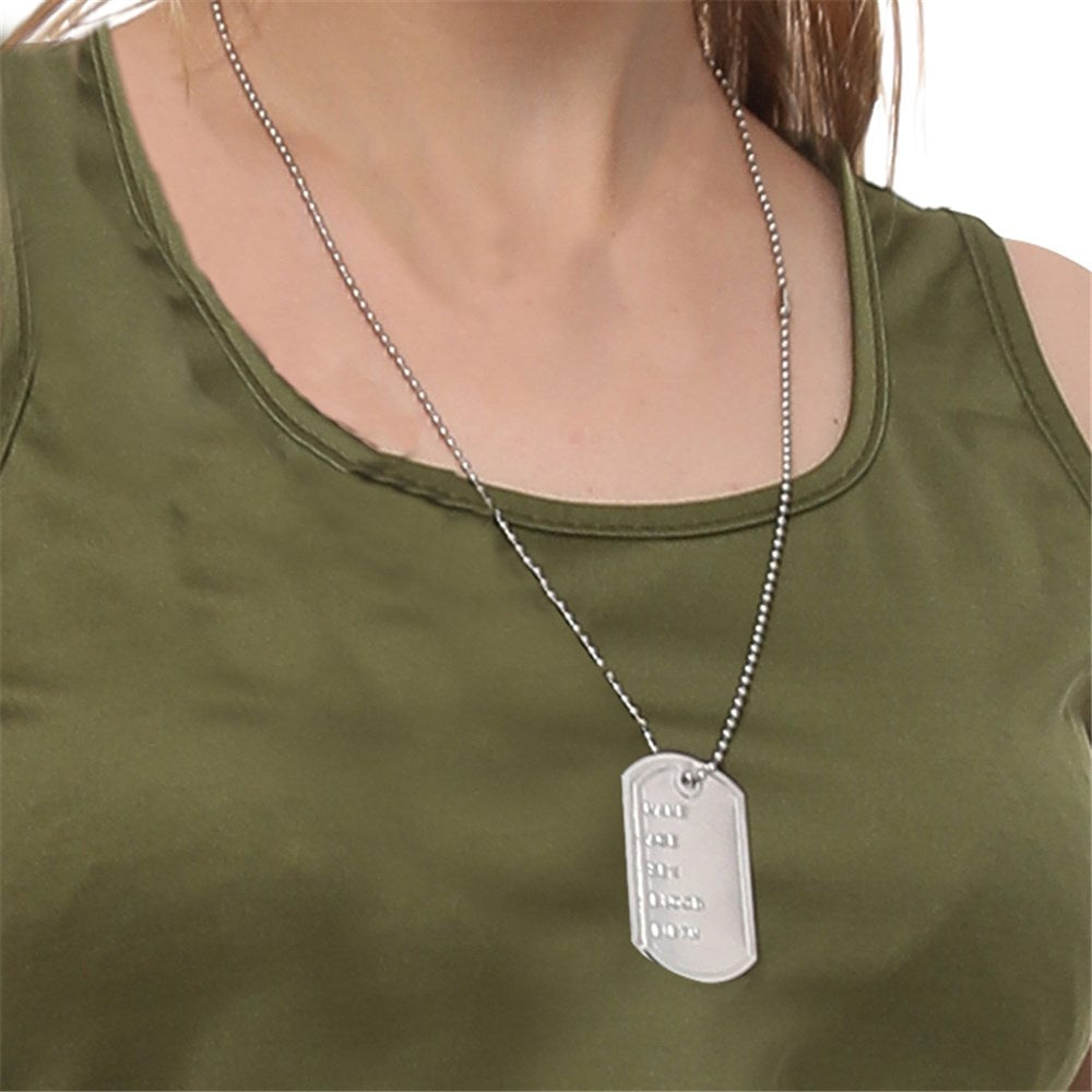 Dog Tag Silver