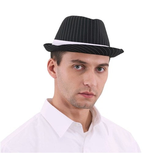 20s Gangster Pinstripe Fedora