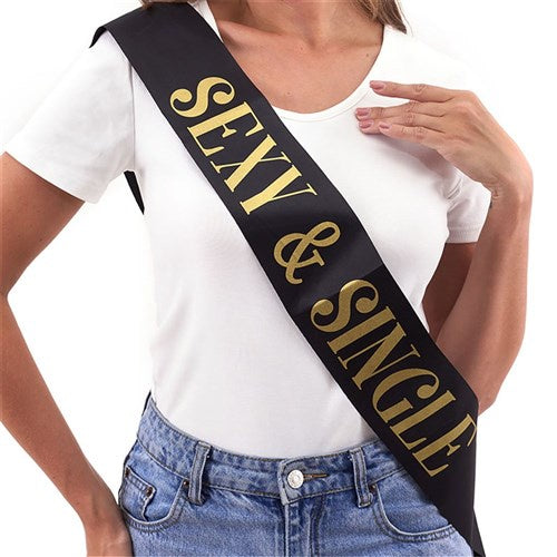 Sexy and Single Sash