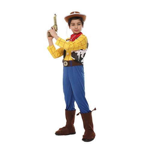 Yellow Cowboy Boys Costume