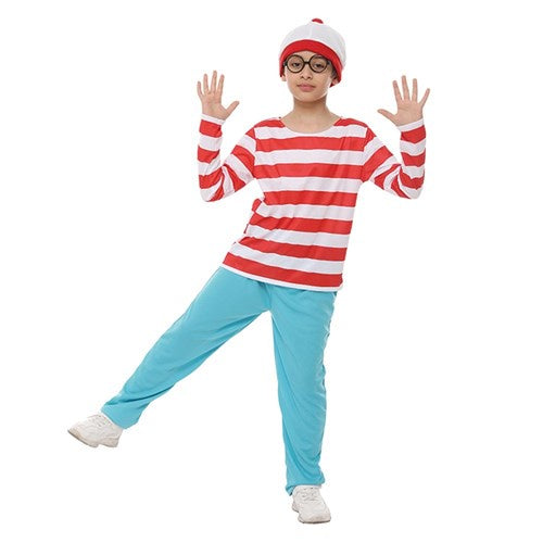 Wally Red Boys Costume