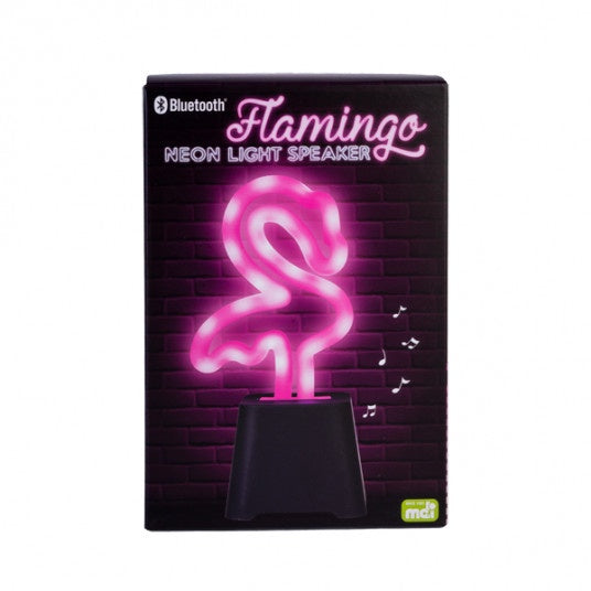 Flamingo Neon Light Speaker