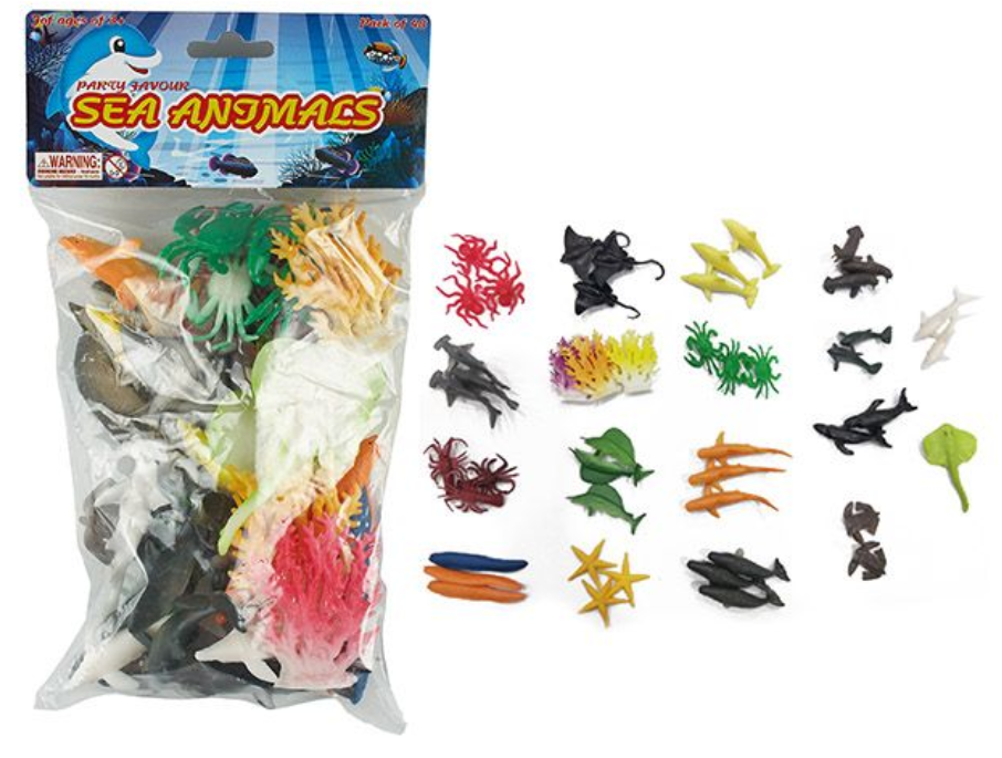 Sea Animals Party Favour (48 Pieces)