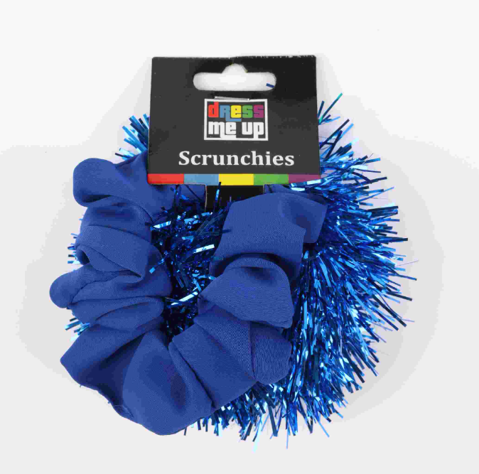 Blue Scrunchies