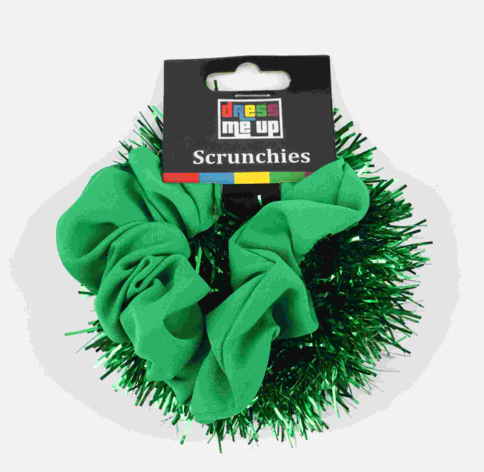 Green Scrunchies