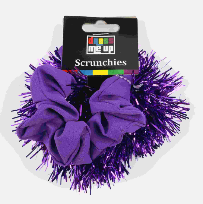 Purple Scrunchies