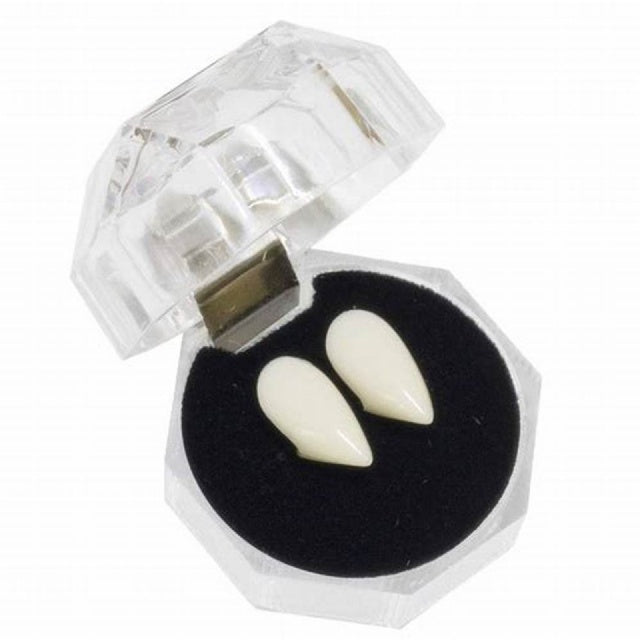 Vampire Fangs in Crystal Case