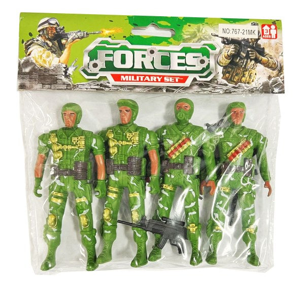 Armed Forces Soldier Set (Pack of 4)