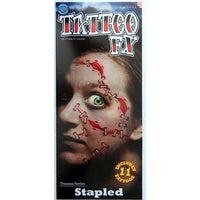 Stapled Temporary Tattoo FX (11 Pieces)