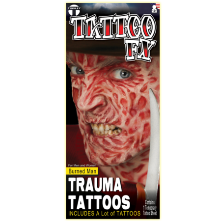 Torched Temporary Tattoo FX