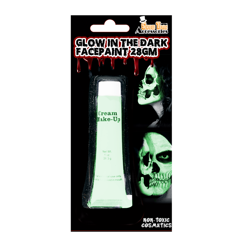 Halloween Face Paint Glow In The Dark 28g