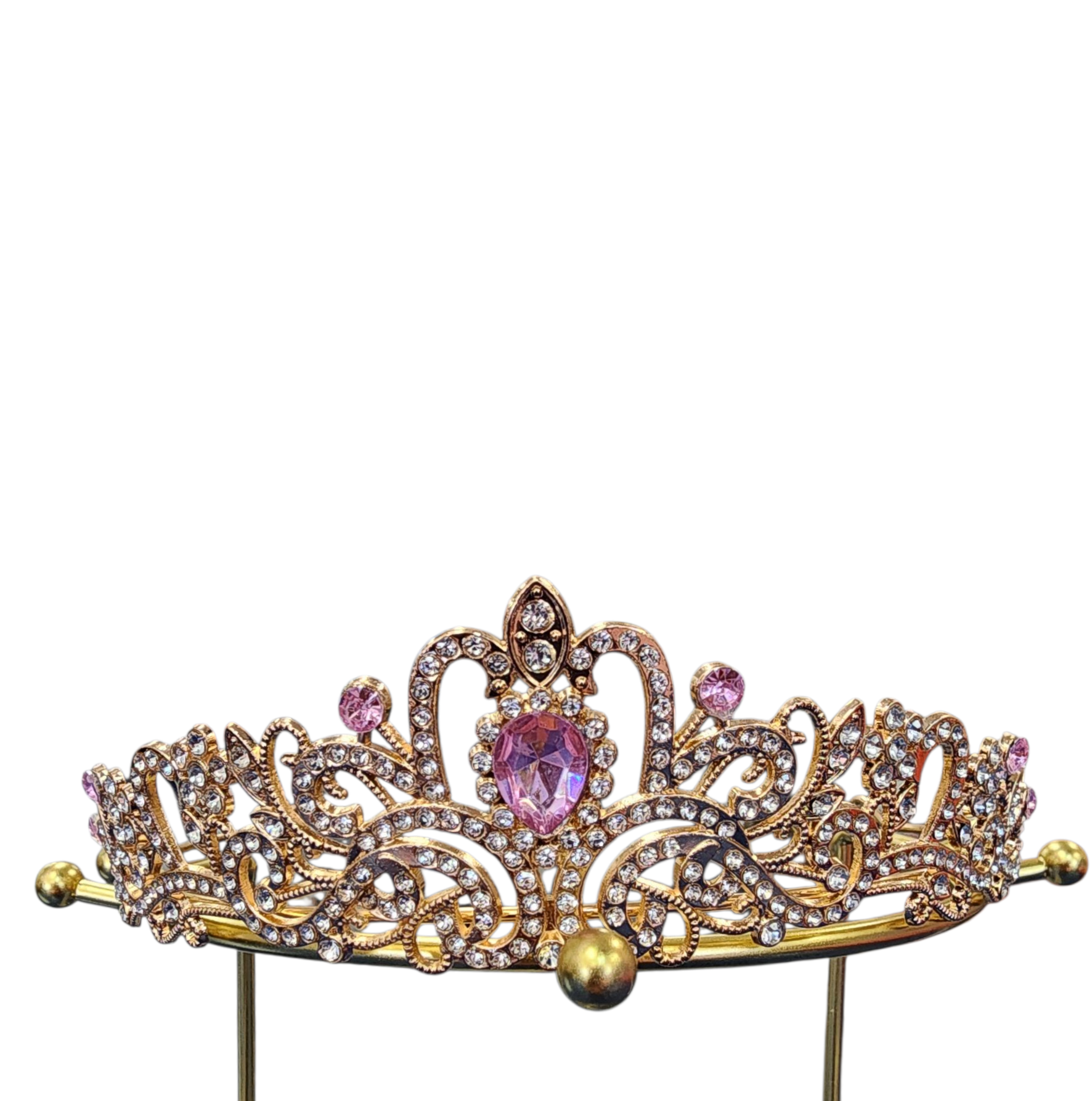 Vintage Blush Tiara
