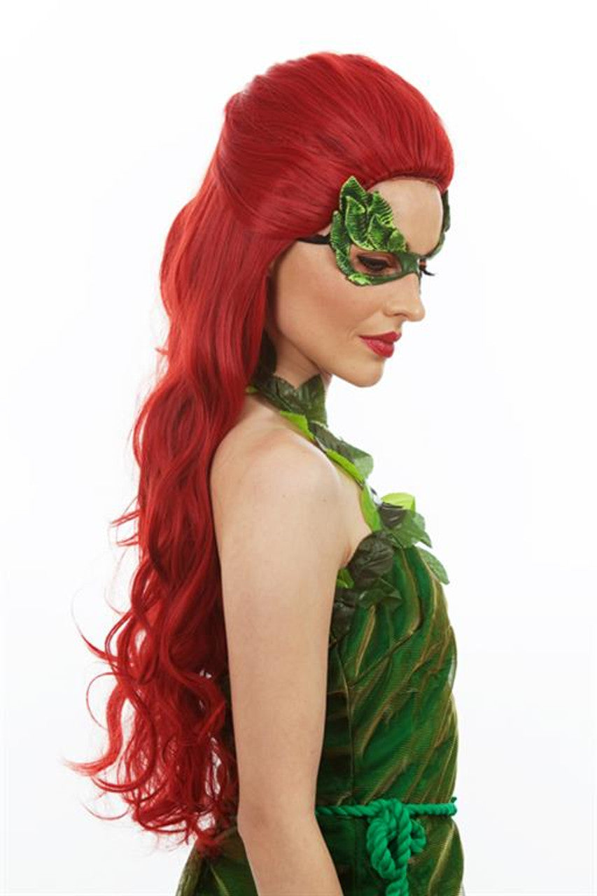 Lethal Vixen Long Red Womens Girls Cosplay Costume Wigs