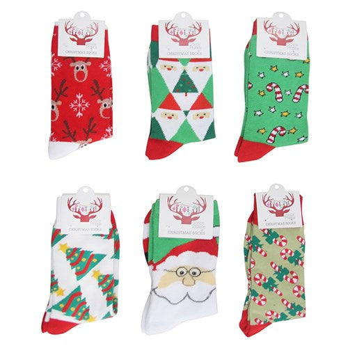 Adult Christmas Socks