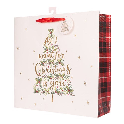 All I Want For Christmas Is You Gift Bag - Large Size