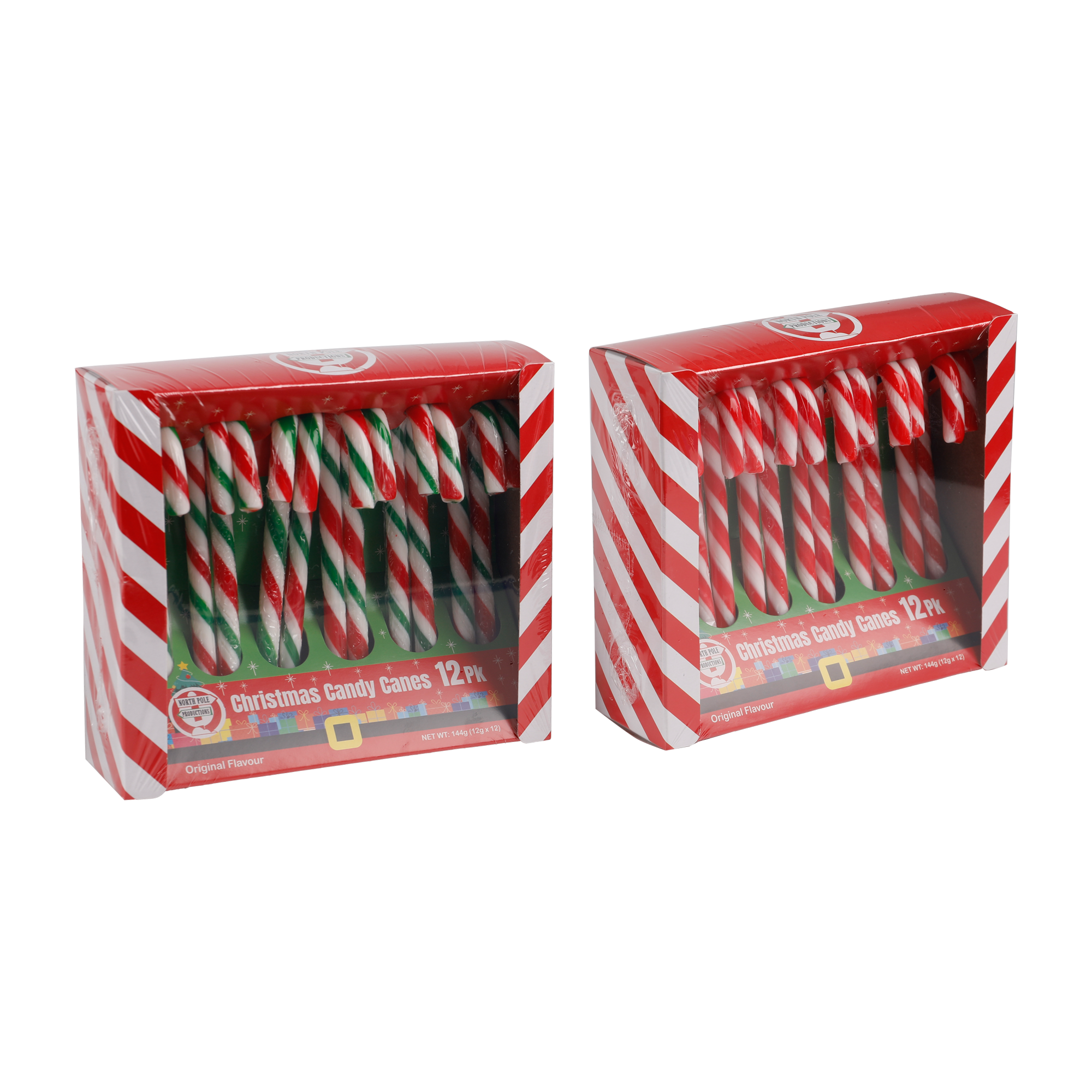 Christmas Candy Canes (Pack of 12)
