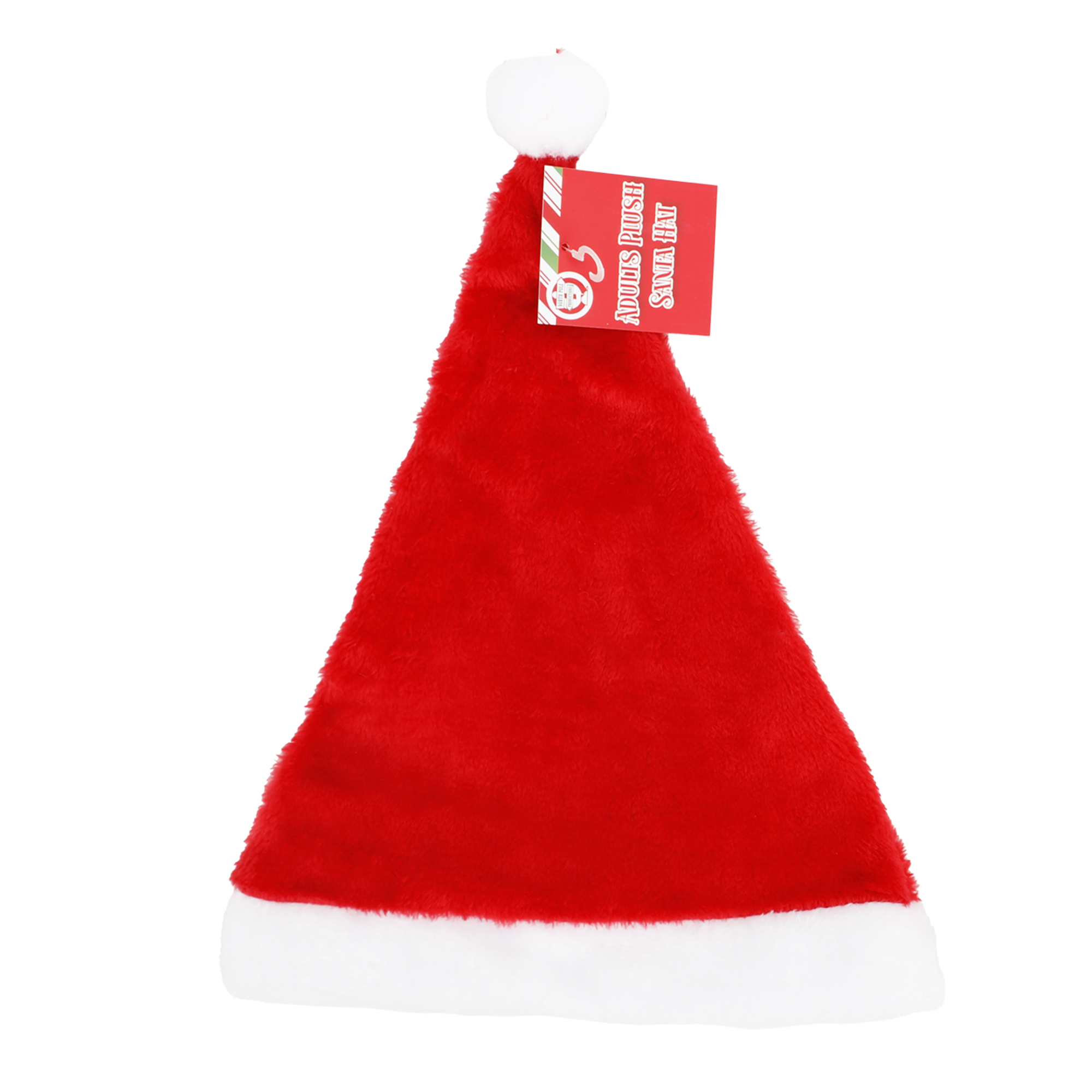 Plush Santa Hat (Adult Size)