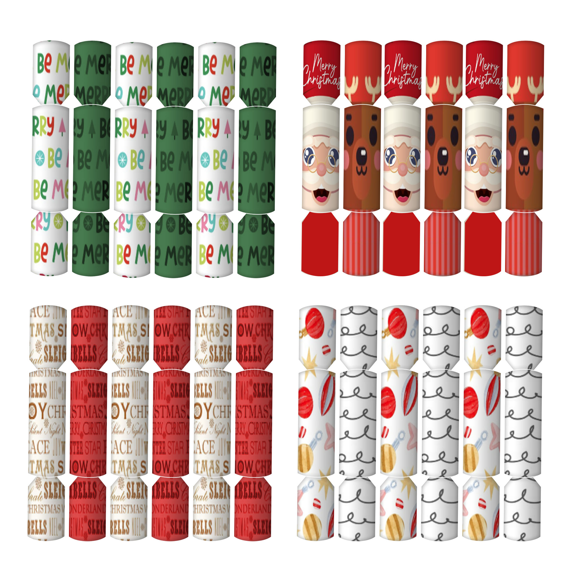 Christmas Bon Bons 17cm (Pack of 10)