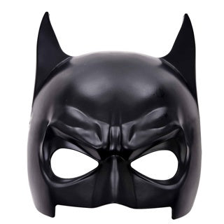 Matte Black Bat Mask