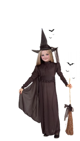 Classic Witch Girls Costume