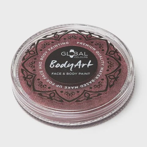 Global 32 Gram Pearl Burgundy Water Activated Cake Makeup