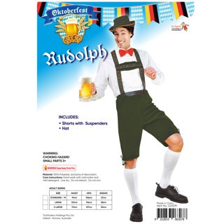 Rudolph Oktoberfest Mens Costume