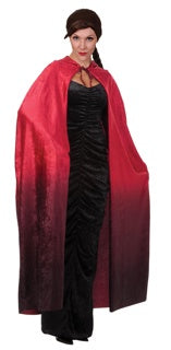 Red Faded Cape