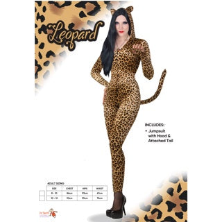 Leopard Print Suit Womens Costume