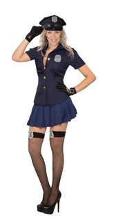 Sexy Police Shirt Womens Costume