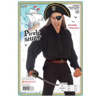 Pirates Shirt Mens Costume