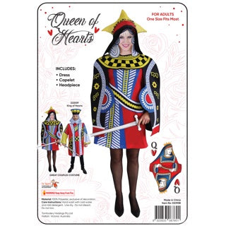 Queen of Hearts Womens Costume