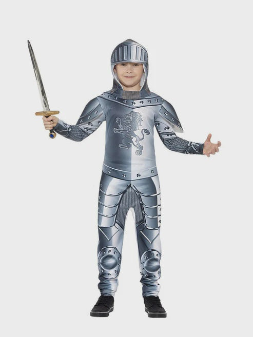 Deluxe Armoured Knight Boys Costume